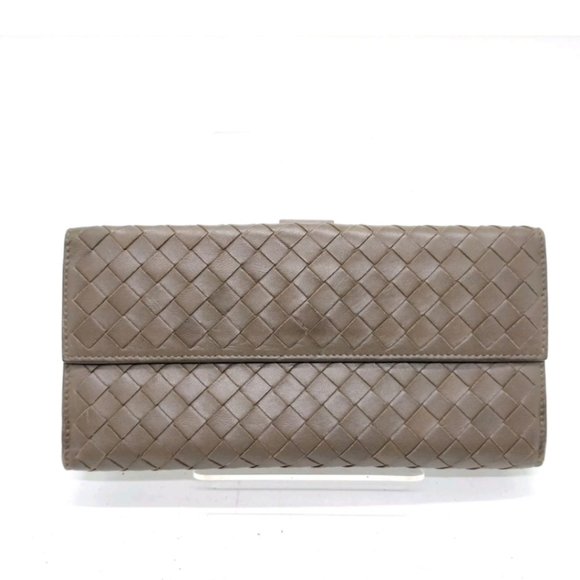 Bottega Veneta Handbags - Bottega Veneta Intrecciato Leather Tri Fold Wallet